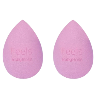 ESPONJA FACIAL GOTA CHANFRADA – PARA BASE, CORRETIVO E CONTORNO