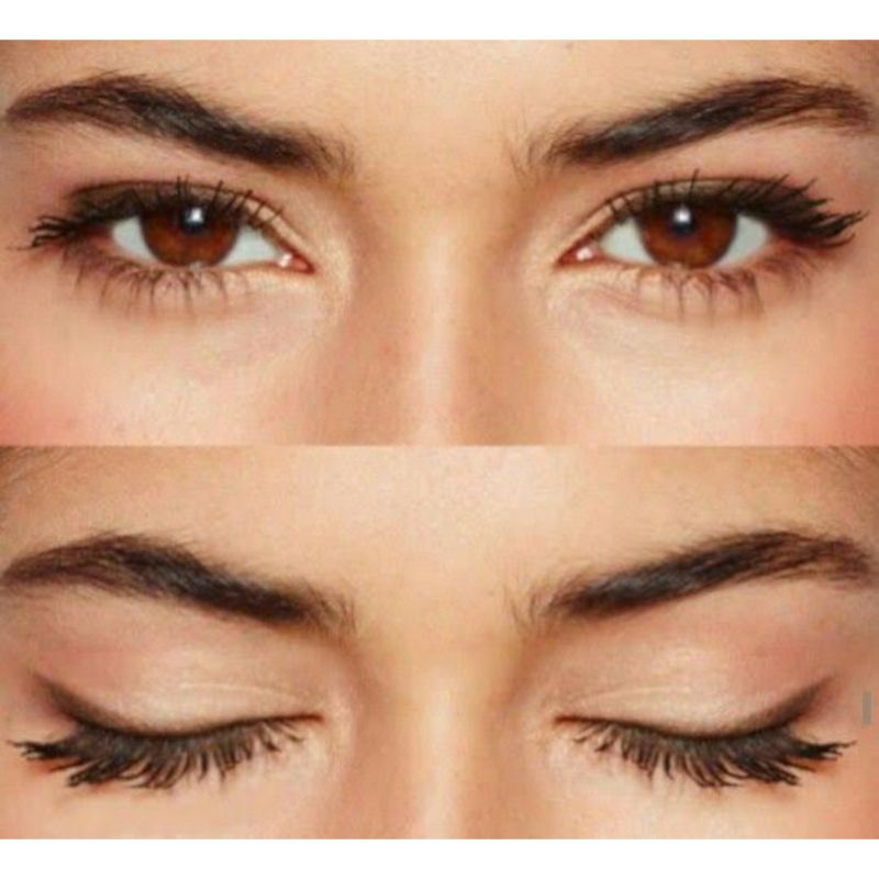 Lápis Delineador para olhos a prova D'água marrom apontável super macio maquiagem feminina