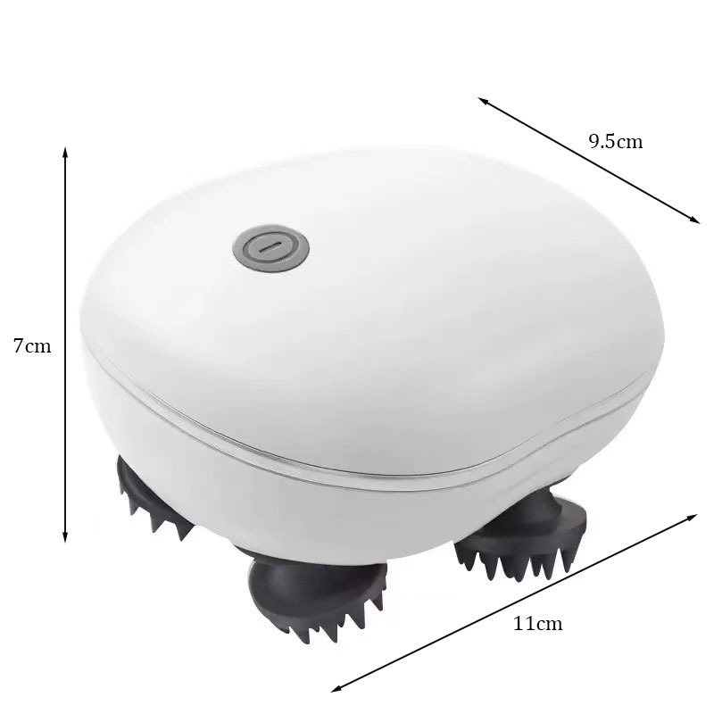 Massageador Elétrico Portátil Mini de Cabeça Ombro e Pescoço Massagem Corporal e Viagem