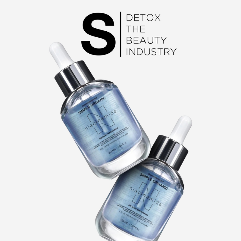 Sérum Niacinamida Solução Facial 30ml Simple Organic