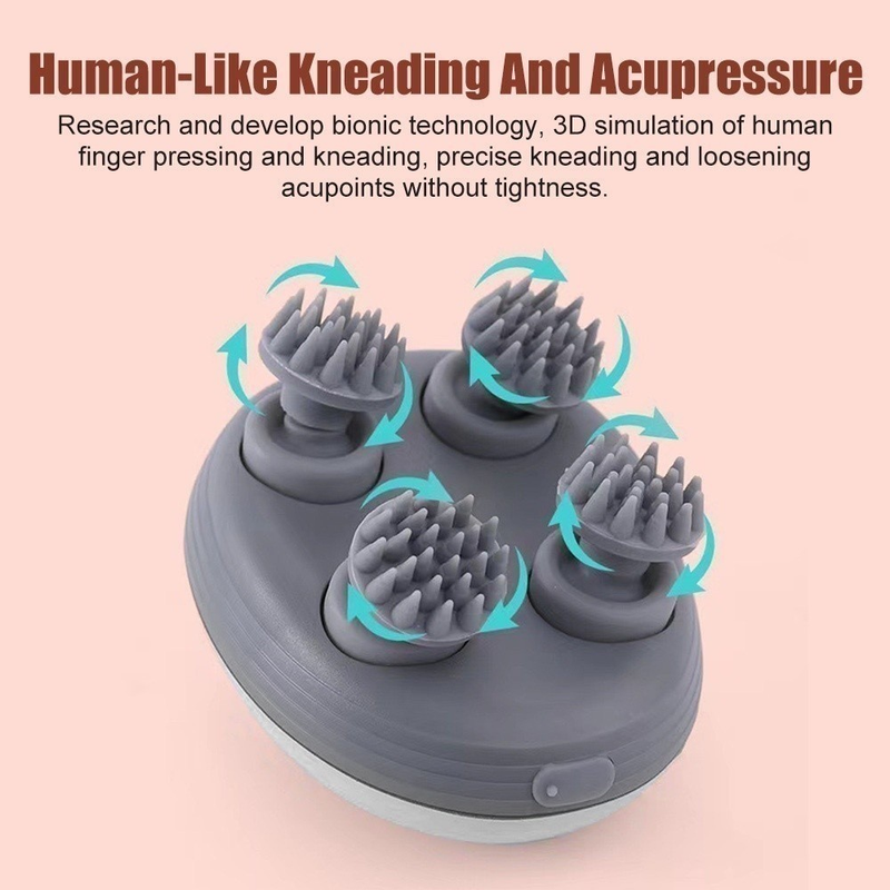 Massageador Elétrico Portátil Mini de Cabeça Ombro e Pescoço Massagem Corporal e Viagem