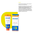 Kit 3 und Protetor Solar Acnezil FPS 30 Oil Control 60 g