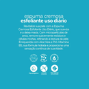 Kit Sabonete+Esfoliante Facial Espuma Cremosa com Aloe Vera Pró-Vitamina B5 240ml Dermachem