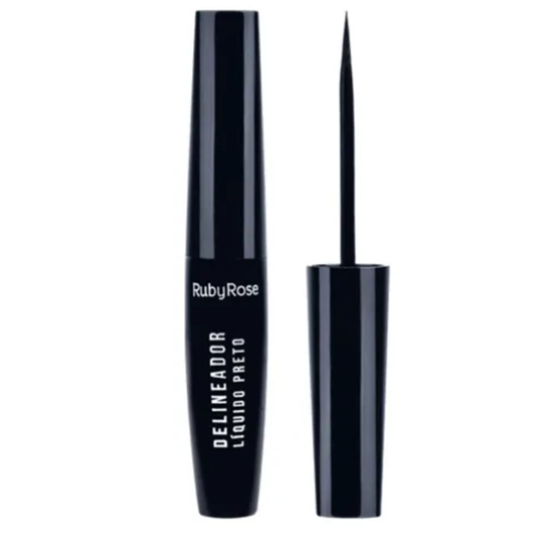 Ruby Rose Beleza Para Olhos Delineador Líquido Preto HB 8406